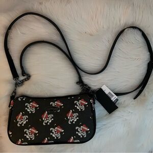 ED HARDY Love Kills Slowly Skull Tattoo Vegan Leather Crossbody Purse NEW NWT